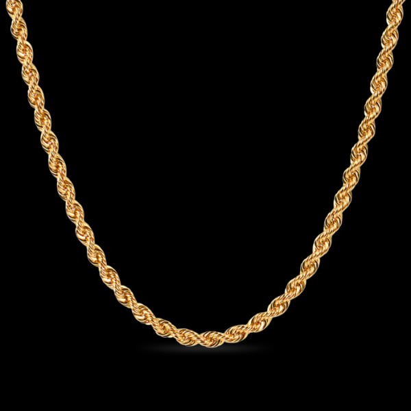 KLADOR CUSTOM 18K SOLID GOLD ROPE CHAIN