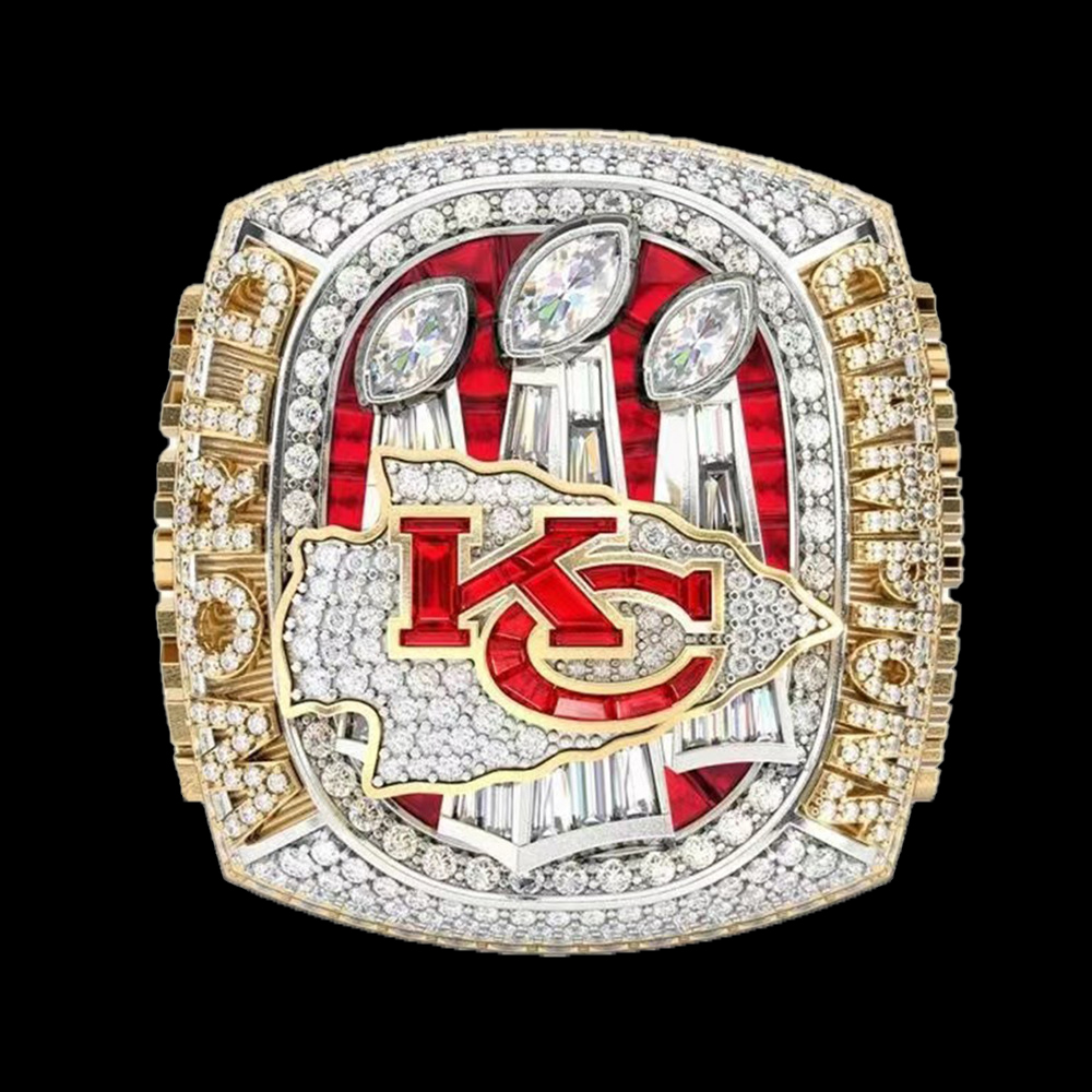 Custom Moissanite NFL Super Bowl 57 Kansas City Chiefs Champions Ring