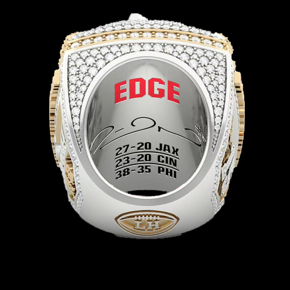 Custom Moissanite NFL Super Bowl 57 Kansas City Chiefs Champions Ring