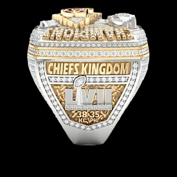 Custom Moissanite NFL Super Bowl 57 Kansas City Chiefs Champions Ring